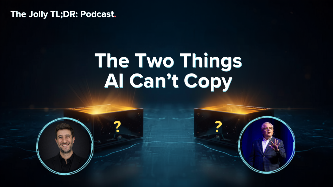 The Two Things AI Can't Copy